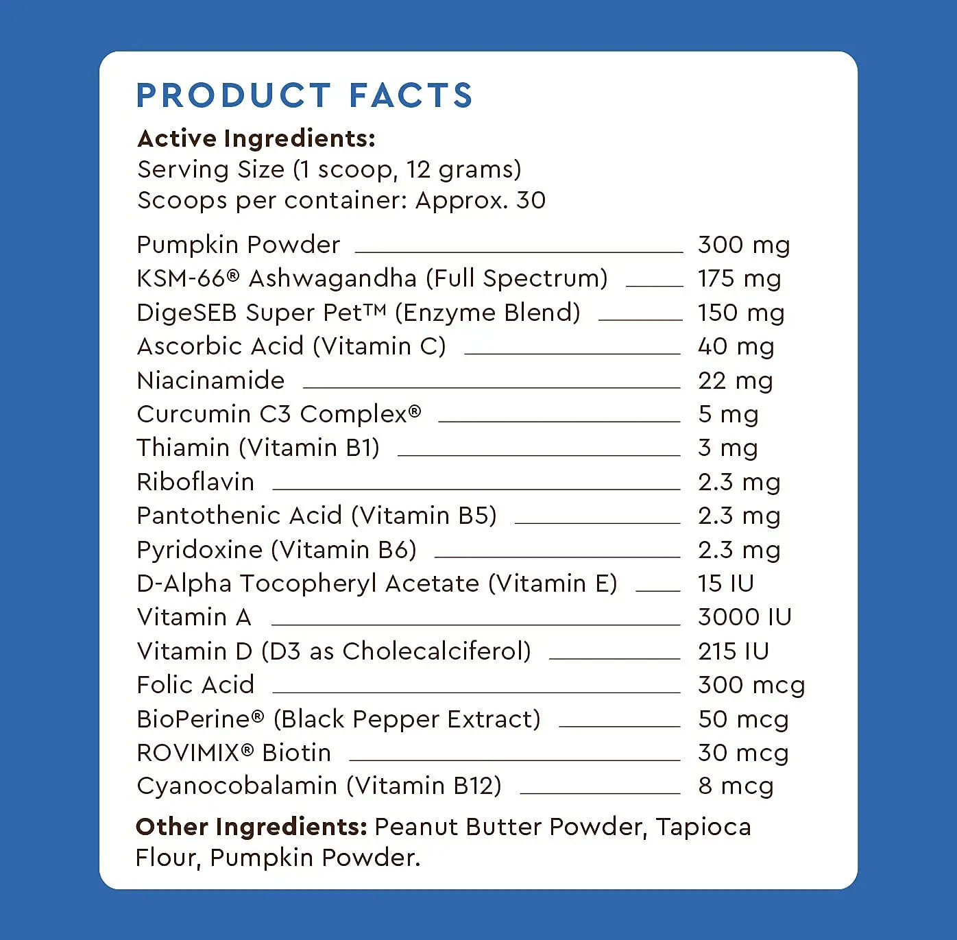 Infinite Pet Life Ultimate Multi-Function Peanut Butter Dog Vitamin Powder | 12.7 oz | All-Inclusive Dog Vitamins and Supplements Infinite Pet SupplementsBuy Supplements Australia