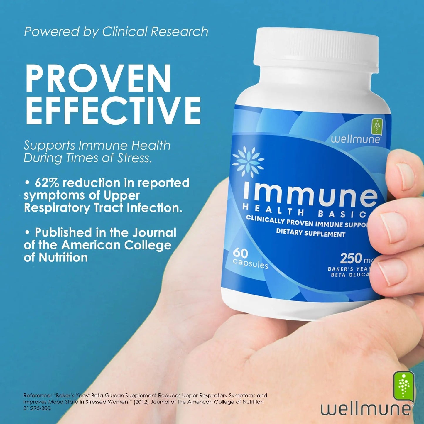 Immune Health Basics Ultra Strength Immunity - Clinically Proven Immune Support - Wellmune Highly Purified Beta Glucan - Gluten-Free, Non-allergenic Immune Health BasicsBuy Supplements Australia