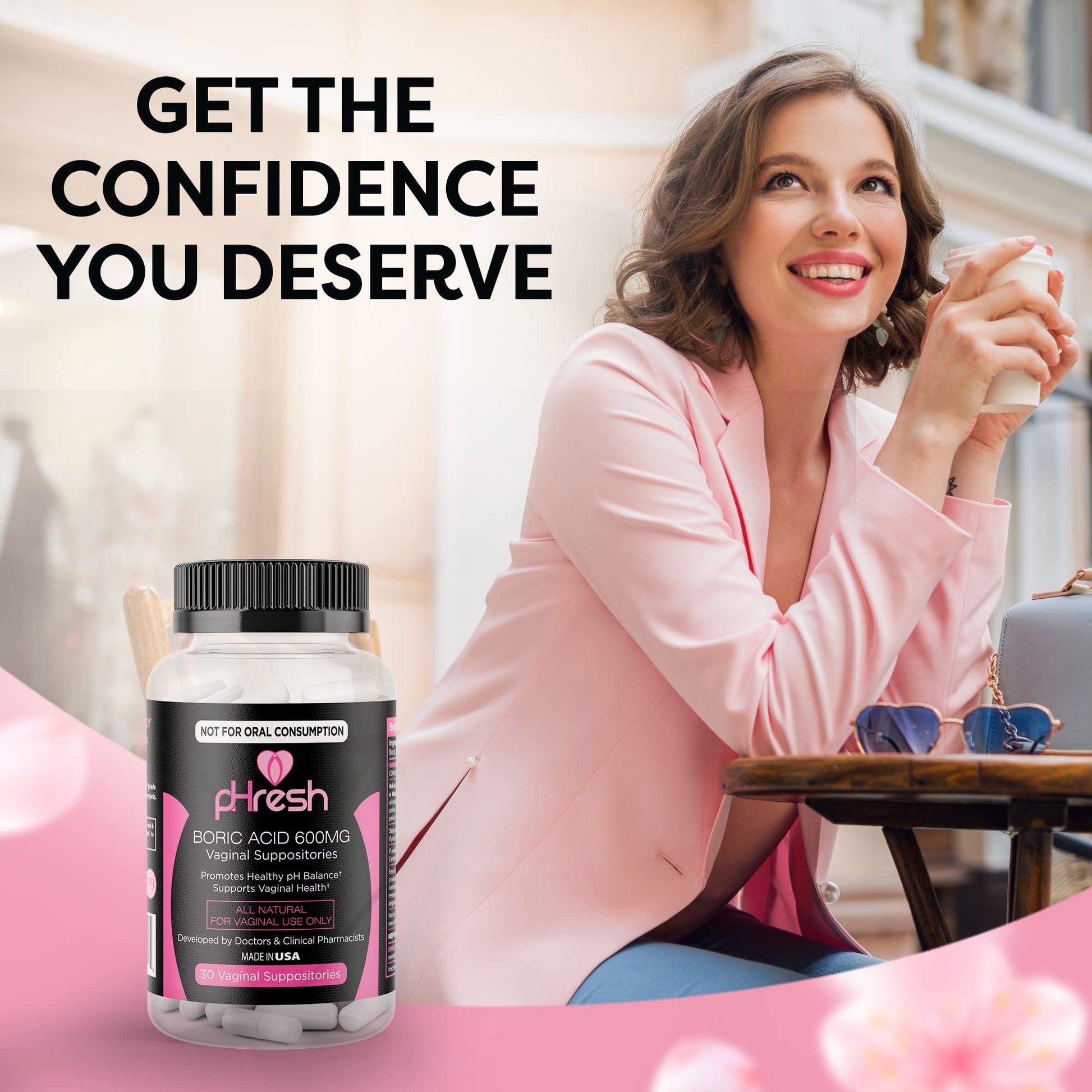 pHresh Boric Acid Suppositories and DIM Supplement ACE NUTRITIONBuy Supplements Australia