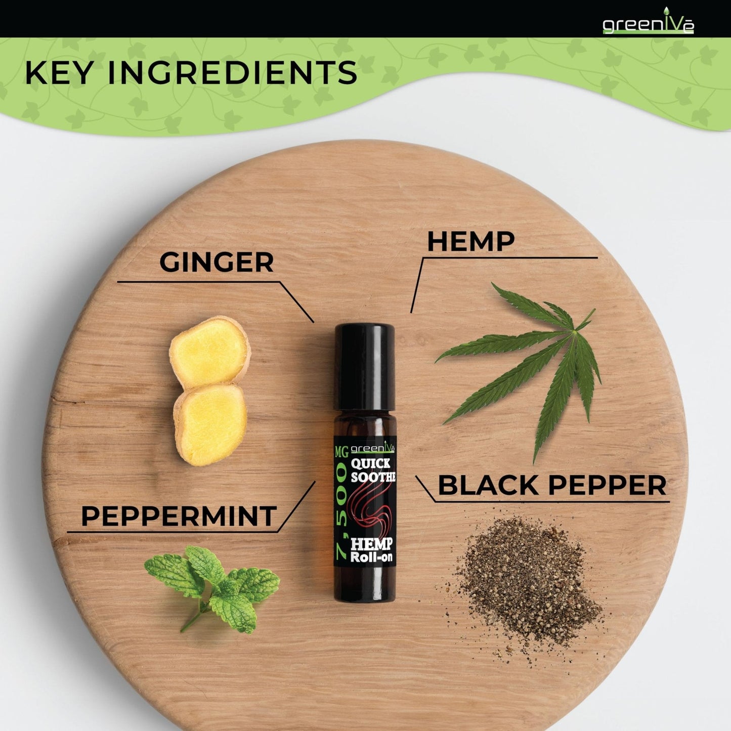 7,500mg Hemp Roll-On Quick Soothe Therapeutic Essential Oil Blend Exclusively on Amazon (1) - Maple Wellness Supplements
