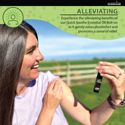 7,500mg Hemp Roll-On Quick Soothe Therapeutic Essential Oil Blend Exclusively on Amazon (1) - Maple Wellness Supplements