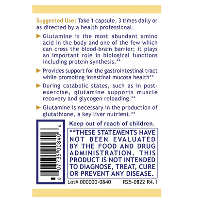 Premier Glutamine by Premier Research Labs --100 caps Premier Research LabsBuy Supplements Australia