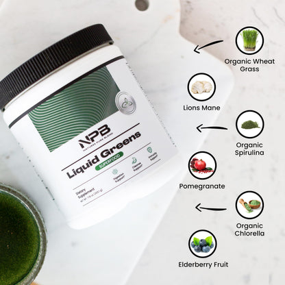 Nature's Pure Blend Super Greens Powder – Organic Greens Superfood Powder Supplements for Green Juice & Smoothie – Probiotic - Drink Mix for Energy Wellness and Digestion (Matcha Flavor, 30 Servings) Nature's Pure BlendBuy Supplements Australia