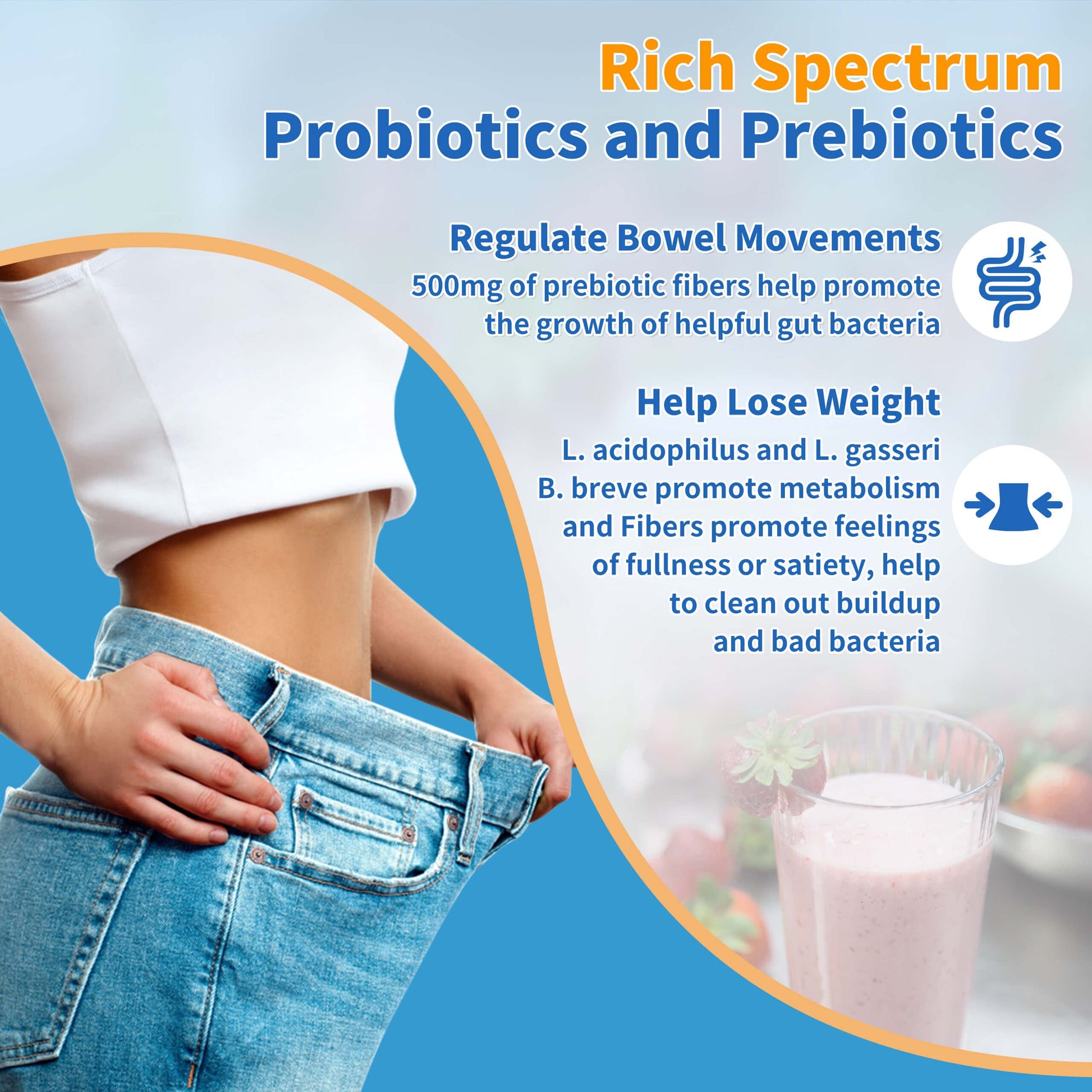 ZEBORA Probiotics for Women, Men and Kids, Prebiotics and Probiotics Powder ZEBORABuy Supplements Australia