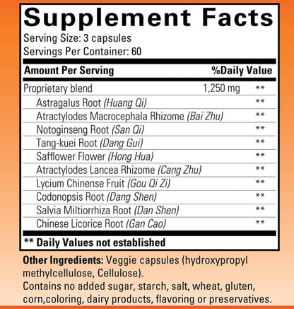 Vital Cell Natural Anti-Aging Supplement for Men and Women, Supporting Circulation and Healthy Organ Function (180 Vegetarian Capsules) TangoBuy Supplements Australia