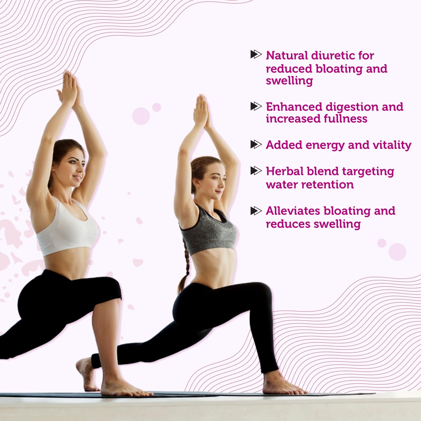 Water Retention Pills for Women Bloating Relief with Vitamin B6, Dandelion & Green Tea Natural LADYME WOMEN'S HEALTHBuy Supplements Australia