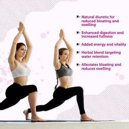 Water Retention Pills for Women Bloating Relief with Vitamin B6, Dandelion & Green Tea Natural LADYME WOMEN'S HEALTHBuy Supplements Australia