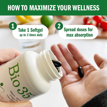 Biotek, For Health, For Life Bio-35/100 sg Gluten Free Biotek, For Health, For LifeBuy Supplements Australia