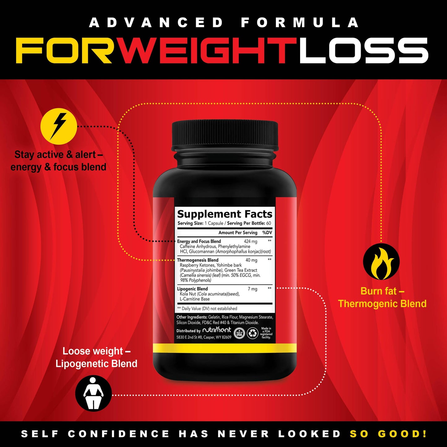 Nutriment Quick Ten - Best Weight Loss Pills - Natural Metabolism Booster NutrimentBuy Supplements Australia