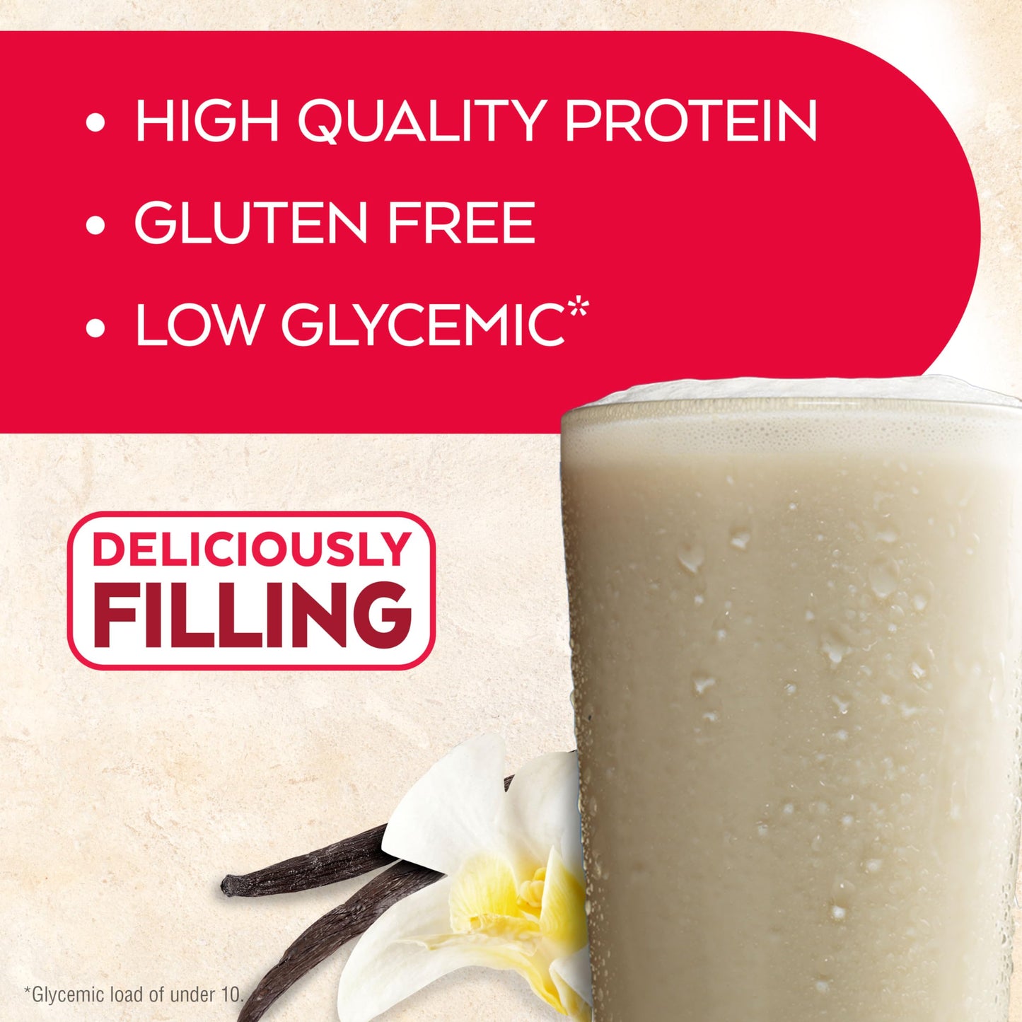 Atkins Vanilla Cream Meal Size Protein Shake, 23g Protein, Low Glycemic, 3g Carb AtkinsBuy Supplements Australia