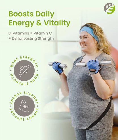 BariSlim Once Daily Bariatric Multivitamin Capsule - 60mg of Iron - Bariatric Vitamin & Supplement for Post WLS Surgery Including Gastric Bypass BariSlim