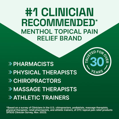 Biofreeze Roll-On Pain-Relieving Gel 3 FL OZ, Colorless Topical Pain Reliever For Muscles And Joints From Arthritis, Backache, Strains, Bruises, & Sprains BiofreezeBuy Supplements Australia