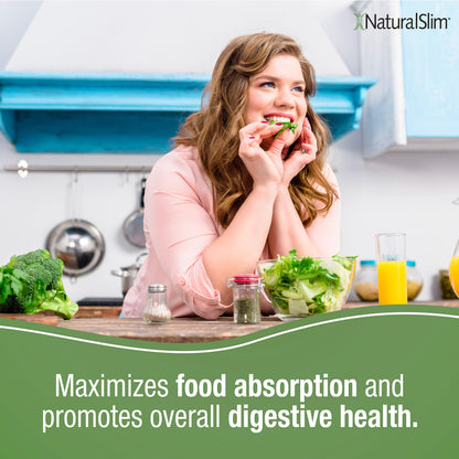 NaturalSlim Helpzymes Digestive Enzymes for Digestion, Bloating, Gas Reli NaturalSlimBuy Supplements Australia