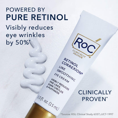 RoC Retinol Correxion Under Eye Cream for Dark Circles & Puffiness, Daily Wrinkle RoCBuy Supplements Australia