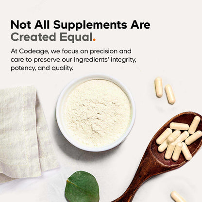 Codeage Grass Fed Beef Thymus Supplement Superfood, Freeze Dried, Non-Defatted, Desiccated Thymus & Liver Pills, Glandulars Meat, Pasture Raised Beef Vitamins, Non-GMO, 180 Capsules CodeageBuy Supplements Australia