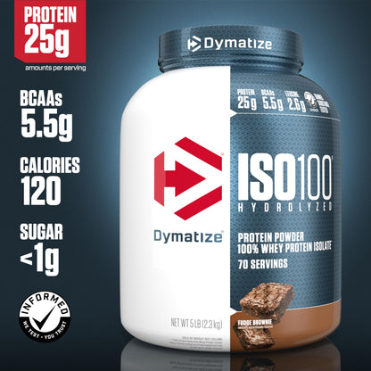 Dymatize ISO100 Hydrolyzed Protein Powder, 100% Whey Isolate Protein, 25g of Protein DymatizeBuy Supplements Australia