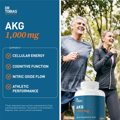 Dr. Tobias AKG Supplement & Joint Support Supplement - Supports Energy, Muscles, Cartilage & Joint Health, Non-GMO Dr. TobiasBuy Supplements Australia