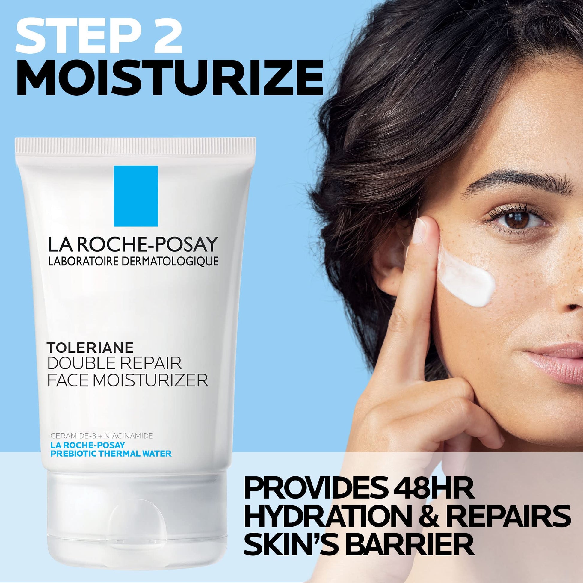 La Roche-Posay Toleraine Skin Care Set | Double Repair Face Moisturizer La Roche-PosayBuy Supplements Australia