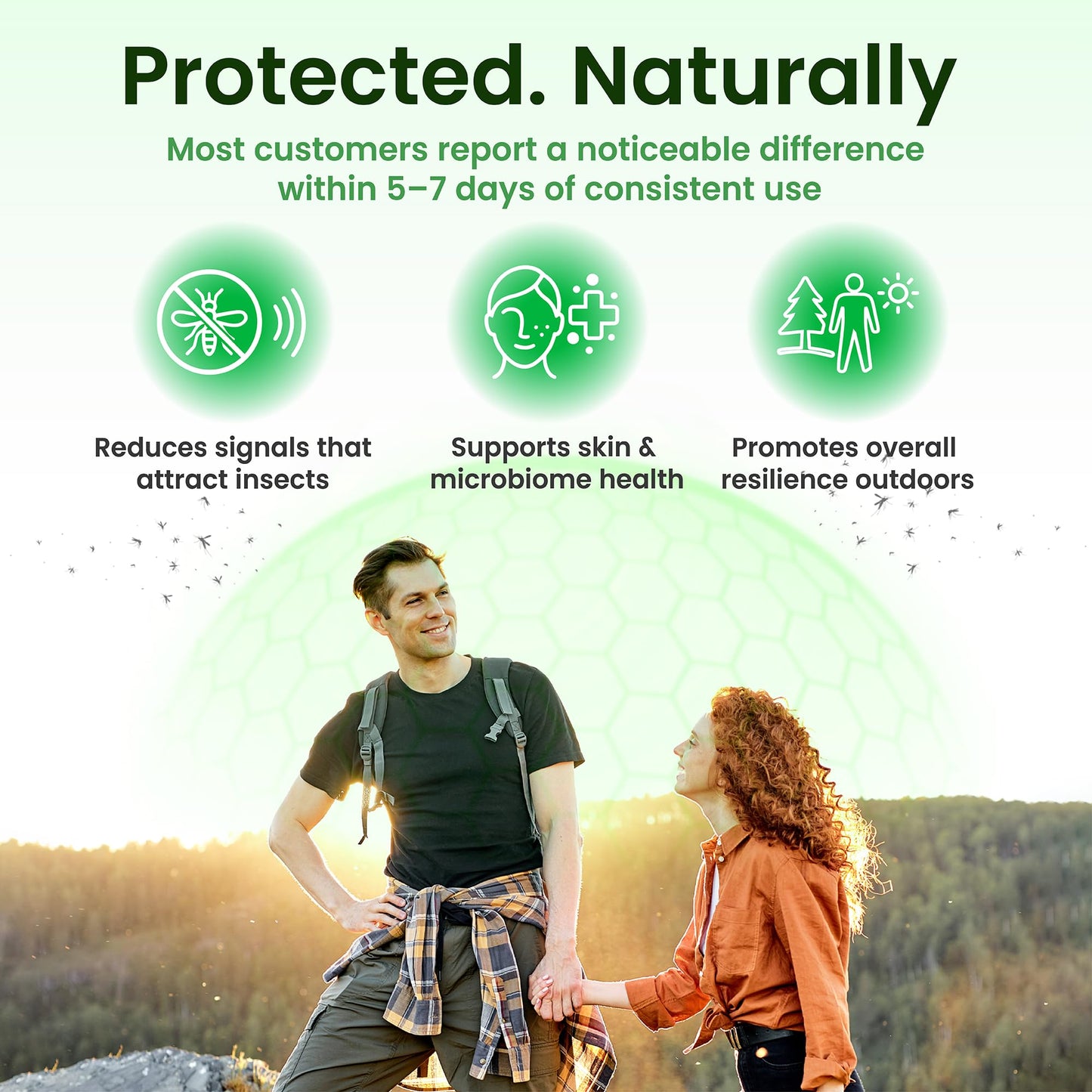 All-Natural Daily Supplement for “Bite Magnets” – 24/7 Plant-Based Alternative to Mosquito Repellents, Insect Sprays & Bug Sprays – Supports Skin, Wellness & Outdoor Comfort BITESHIELDBuy Supplements Australia