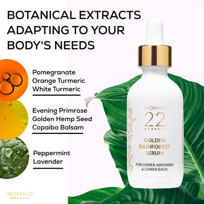 Topical Soothing Serum for Difficult Periods, Cramps, Bloating & more. Apply Lower Abdomen Woman 22Buy Supplements Australia