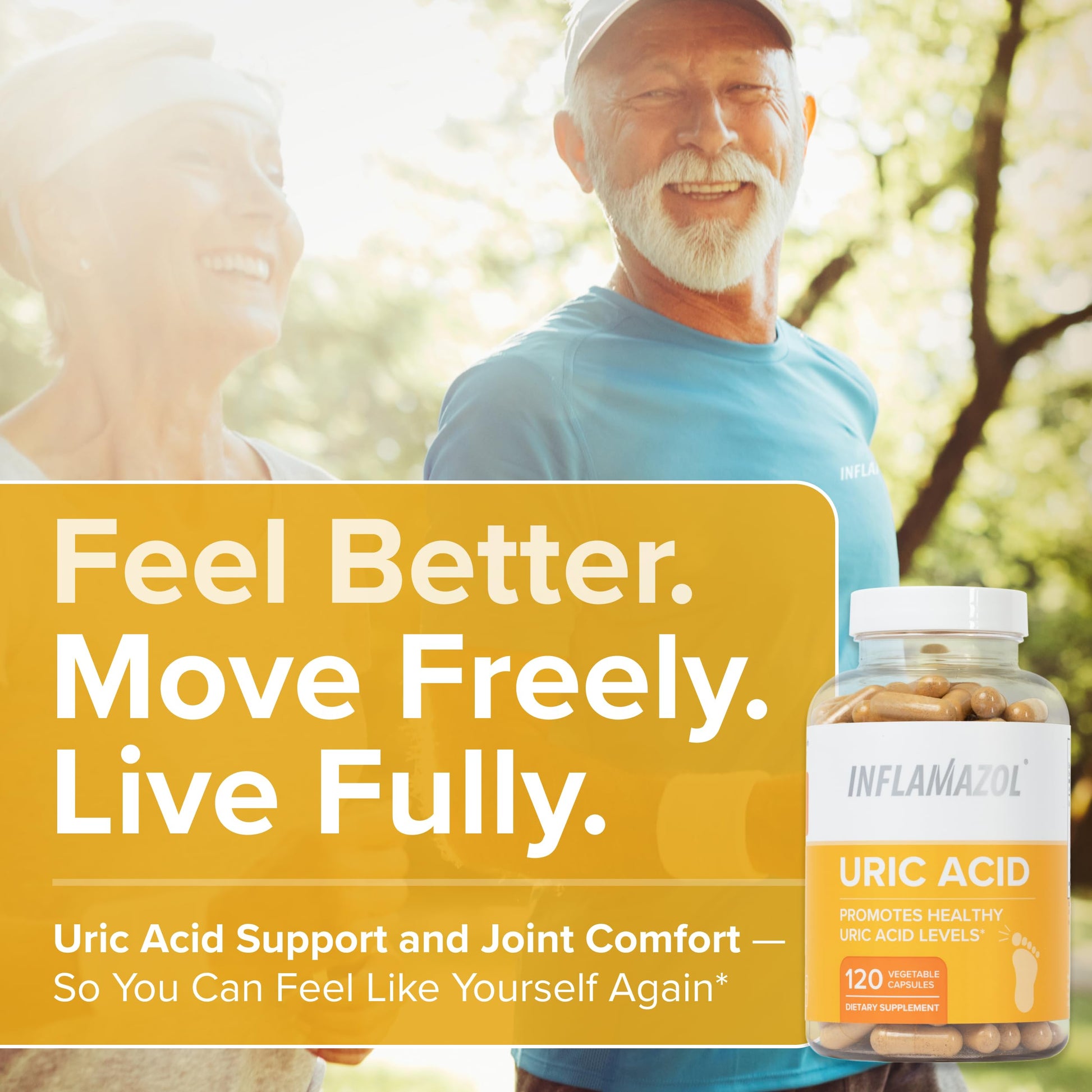 Inflamazol Uric Acid Cleanse – Premium Uric Acid Flush with Tart Cherry, Turmeric & Celery Seed for Joint & Uric Acid Support – Joint Supplements for Men & Women – 120 Capsules InflamazolBuy Supplements Australia