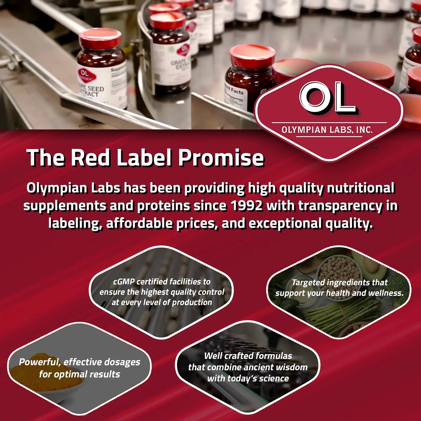 Olympian Labs Complete Prebiotic and Probiotic Supplement - 25 Billion Live Shelf Stable Cultures - 30 Vegetarian Capsules Olympian LabsBuy Supplements Australia