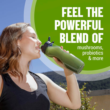 Terra Kai Organics JUCE Green Superfood Powder, Organic Fruits and Veggies Supplement W/ 77 Superfoods Plus Prebiotic Probiotic Blend, Harvest Apple Flavor - 20 Servings (250 g) Terra Kai OrganicsBuy Supplements Australia