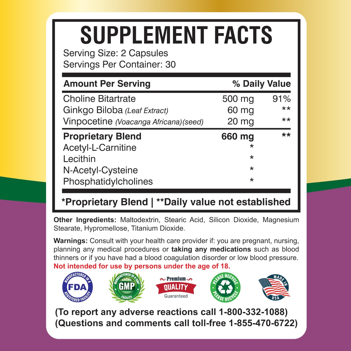 America Medic & Science Cavintona Advanced Supplement – Vinpocetine 20mg for Memory, Recall & Brain Health – Supports Cognitive Function, Focus, Mental Clarity & Blood Flow – 60 Capsules America Medic & ScienceBuy Supplements Australia
