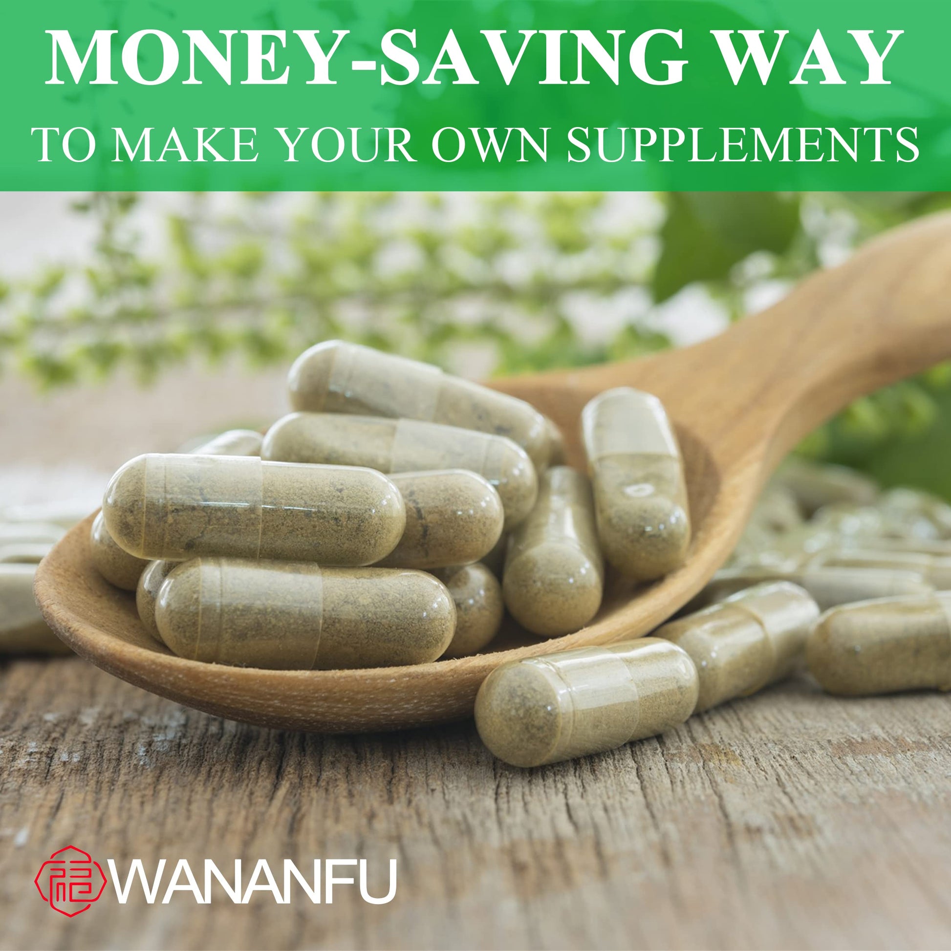 wananfu Size 0 Empty Capsules Vegetarian (100 Count) Bundle with Micro Lab Spoon, Clear Fillable Veggie Pill Capsules Size 0 for Making Your Own Supplements wananfuBuy Supplements Australia