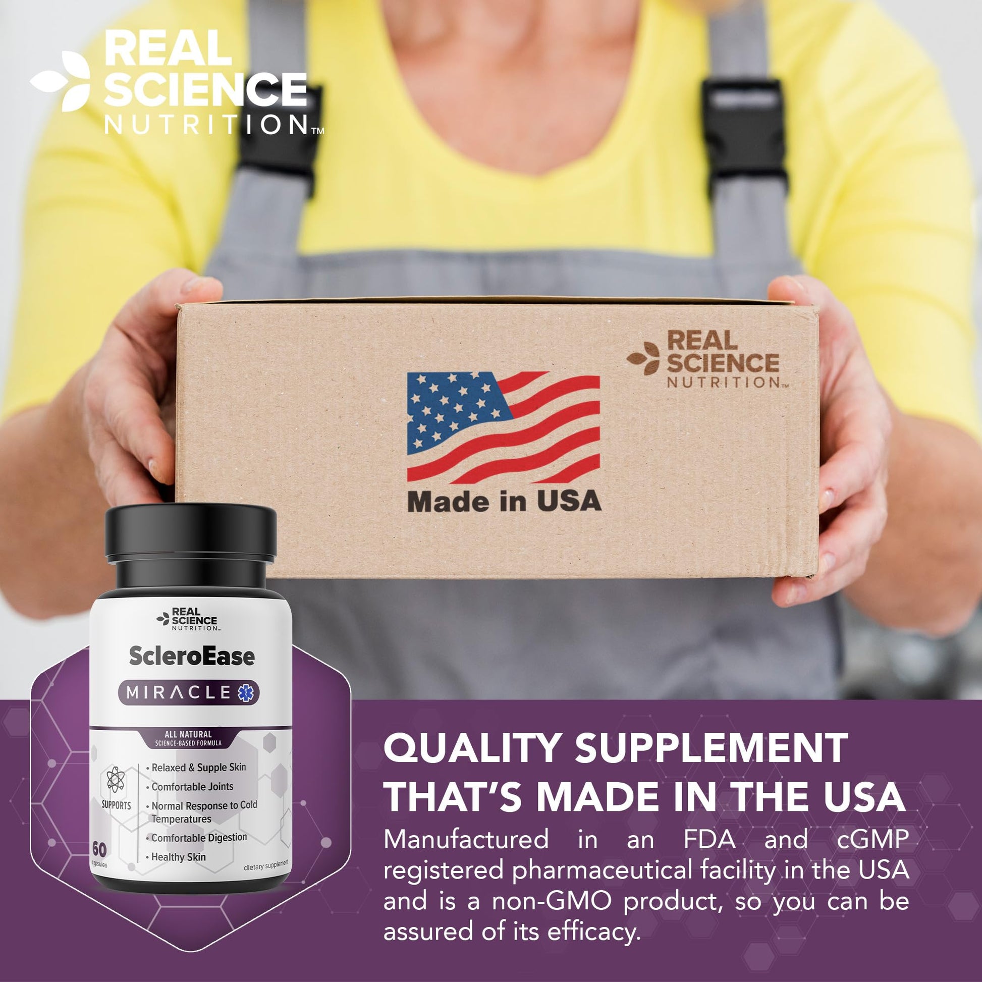 Real Science Nutrition ScleroEase Miracle Offers Relief to sufferers of Scleroderma, Supporting Flexible & Supple Skin, Comfortable Joint Movement, Comfortable Digestion, and Healthy Skin Real Science NutritionBuy Supplements Australia