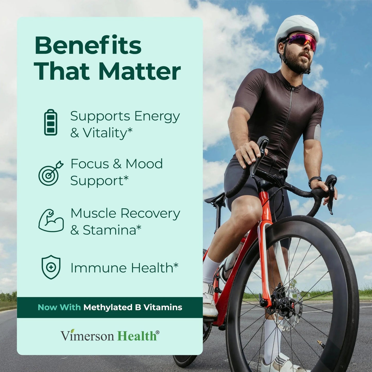 Methylated Multivitamin for Men with Bioavailable Vitamins, Chelated Minerals, Vitamin D, B12, C, A & Zinc for Energy, Focus and Immune Health Vimerson HealthBuy Supplements Australia