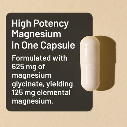 NatureWise Magnesium Glycinate 625 mg - High Absorption Chelated Magnesium Glycinate for Sleep, Relaxation, Muscle & Bones*