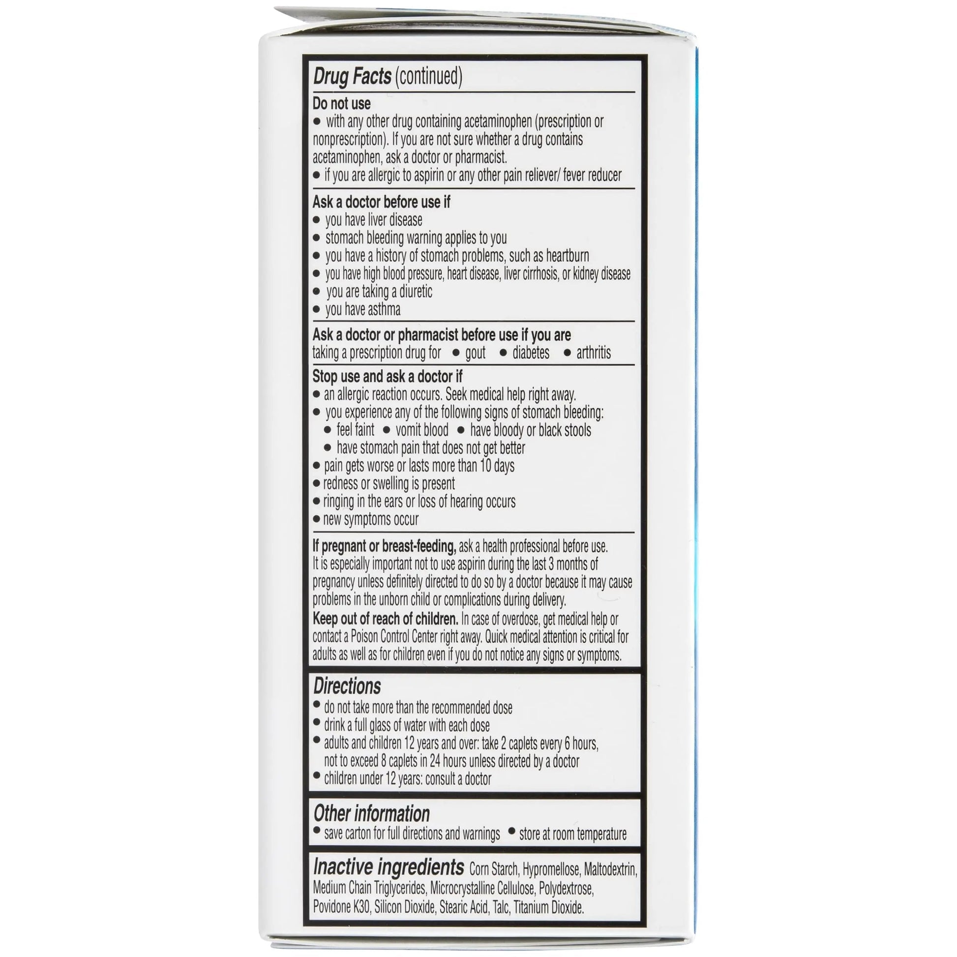Vanquish Headache Relief, Acetaminophen, Aspirin, Caffeine, 100 Caplets, Packaging May Vary VanquishBuy Supplements Australia