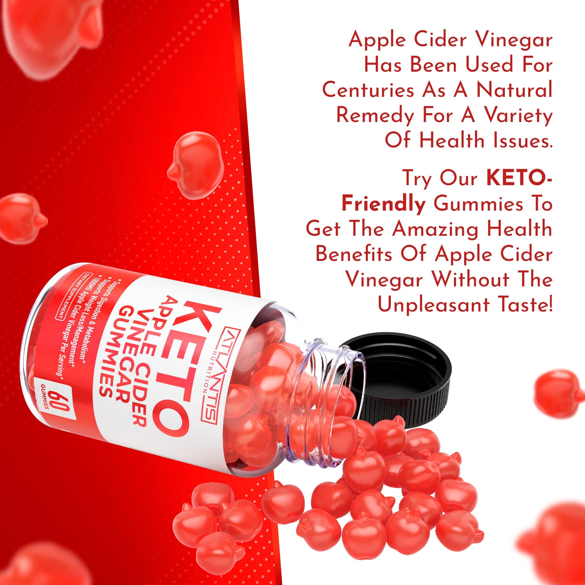Keto ACV Gummies for Weight Loss - Apple Cider Vinegar Keto ACV Gummies Formulated Atlantis NutritionBuy Supplements Australia