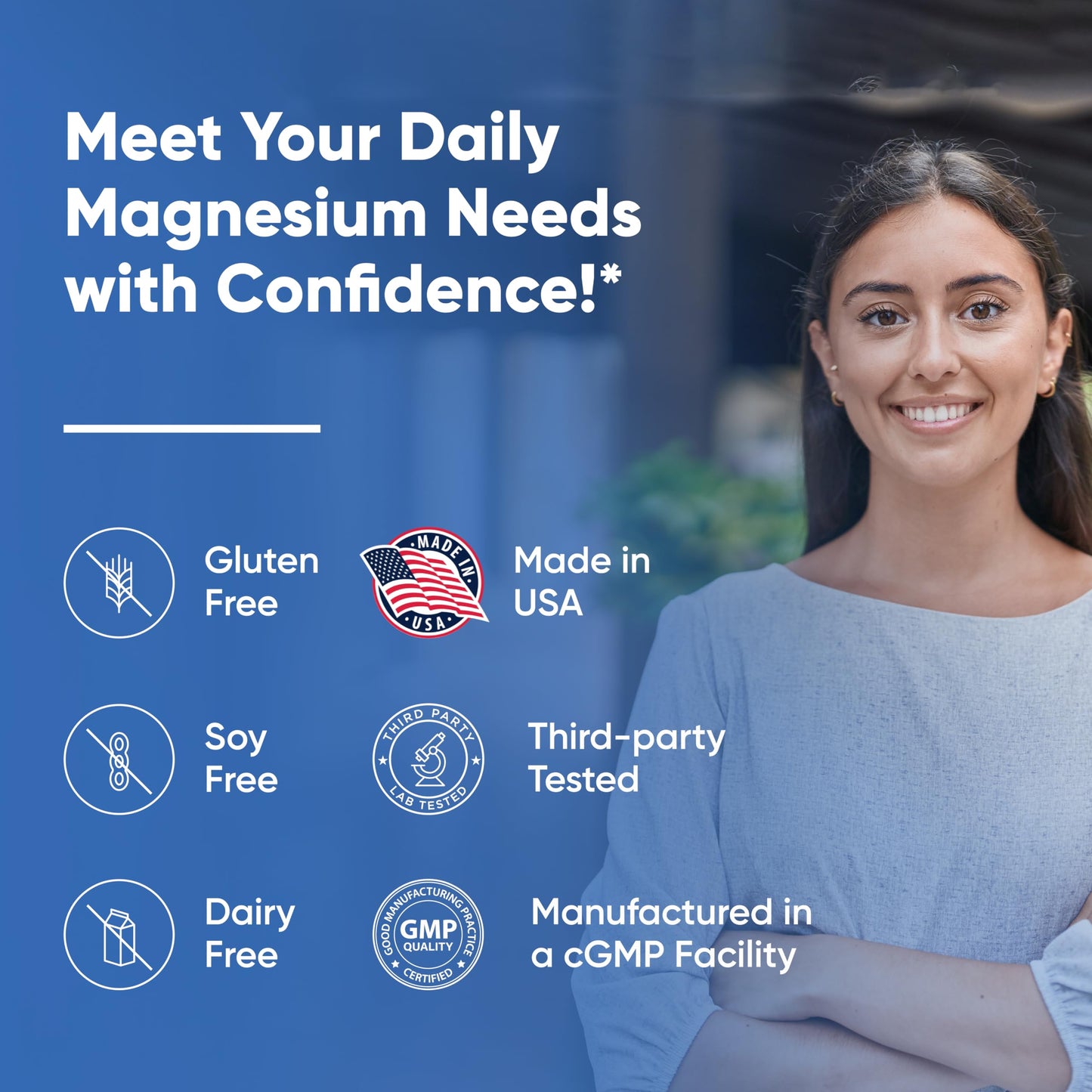 Sandhu's Superior Absorption Magnesium Glycinate 775mg|140mg Elemental Magnesium Sandhu'sBuy Supplements Australia