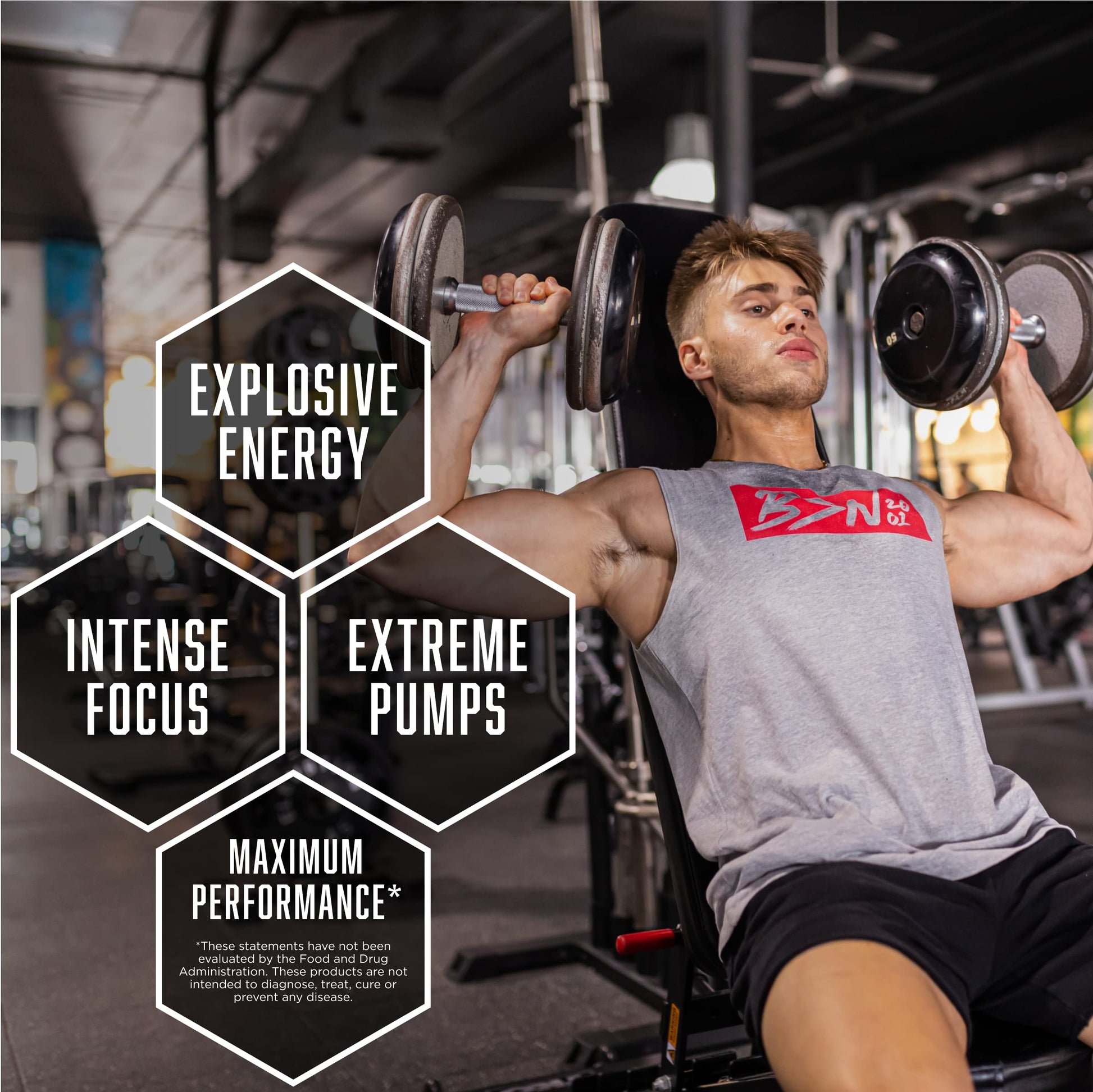 BSN N.O.-XPLODE Pre Workout Supplement with Creatine, Beta-Alanine, and Energy BSNBuy Supplements Australia