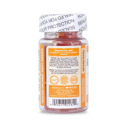 AMVILAB Amevit Kids Gummy Multivitamin – Complete Daily Vitamins for Children – with Essential Nutrients for Growth & Immunity AMVILABBuy Supplements Australia