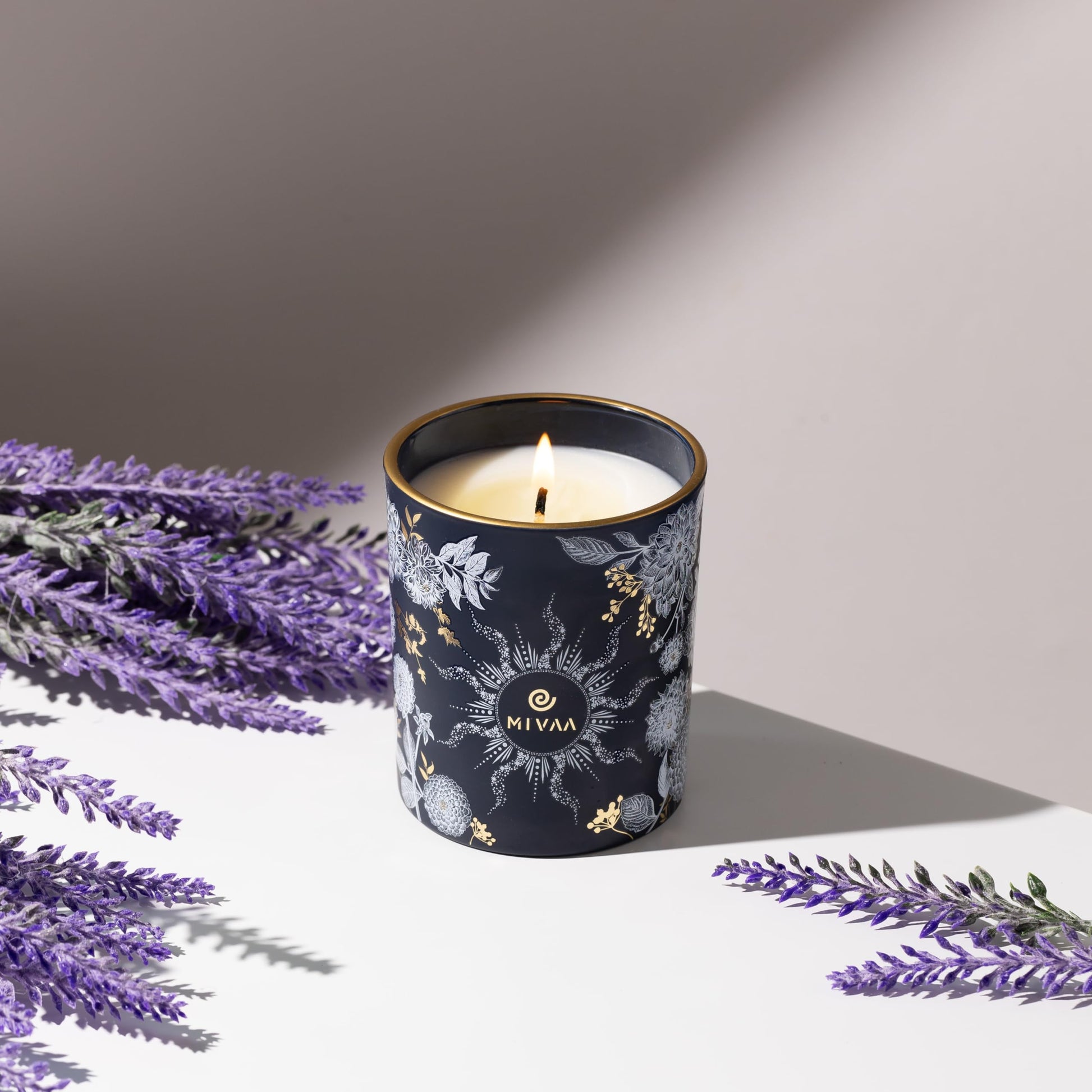 Mivaa Scented Candles - 100% Natural Soy Wax, 40 hrs Burn, Lead-Free Wicks, Holiday, Fall, Winter Msupps.comBuy Supplements Australia