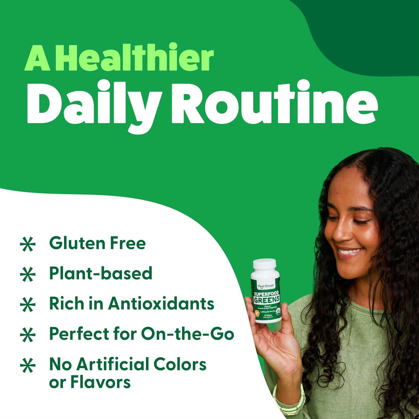 Superfood Greens by Feel Great Vitamin Co. | Organic Greens, Fruits and Veggies The Feel Great Vitamin CompanyBuy Supplements Australia