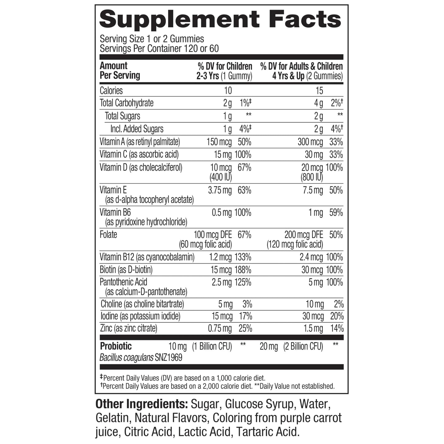 OLLY Kids Multivitamin & Probiotic Gummy, Digestive Support, Vitamins A, D, C, E, B, Zinc, Chewable Supplement OLLYBuy Supplements Australia