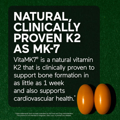 SMARTERNUTRITION Vegan Vitamin D3 5000 IU + Natural Vitamin K2 1100 mcg in Organic Coconut & Olive Oil - D3 K2 Supplement for Immune & Bone Support