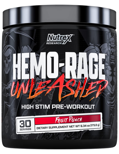 Nutrex Research Hemo-Rage Extreme High Stim Pre Workout Powder | Insane Lasting Energy