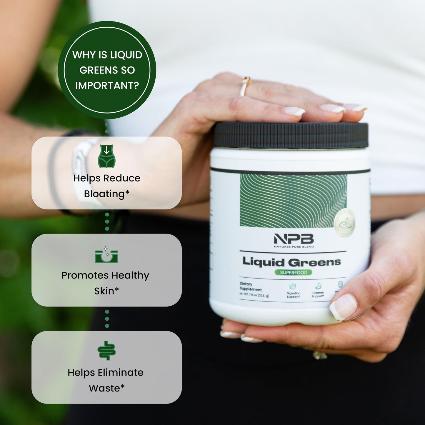 Nature's Pure Blend Super Greens Powder – Organic Greens Superfood Powder Supplements for Green Juice & Smoothie – Probiotic - Drink Mix for Energy Wellness and Digestion (Matcha Flavor, 30 Servings) Nature's Pure BlendBuy Supplements Australia