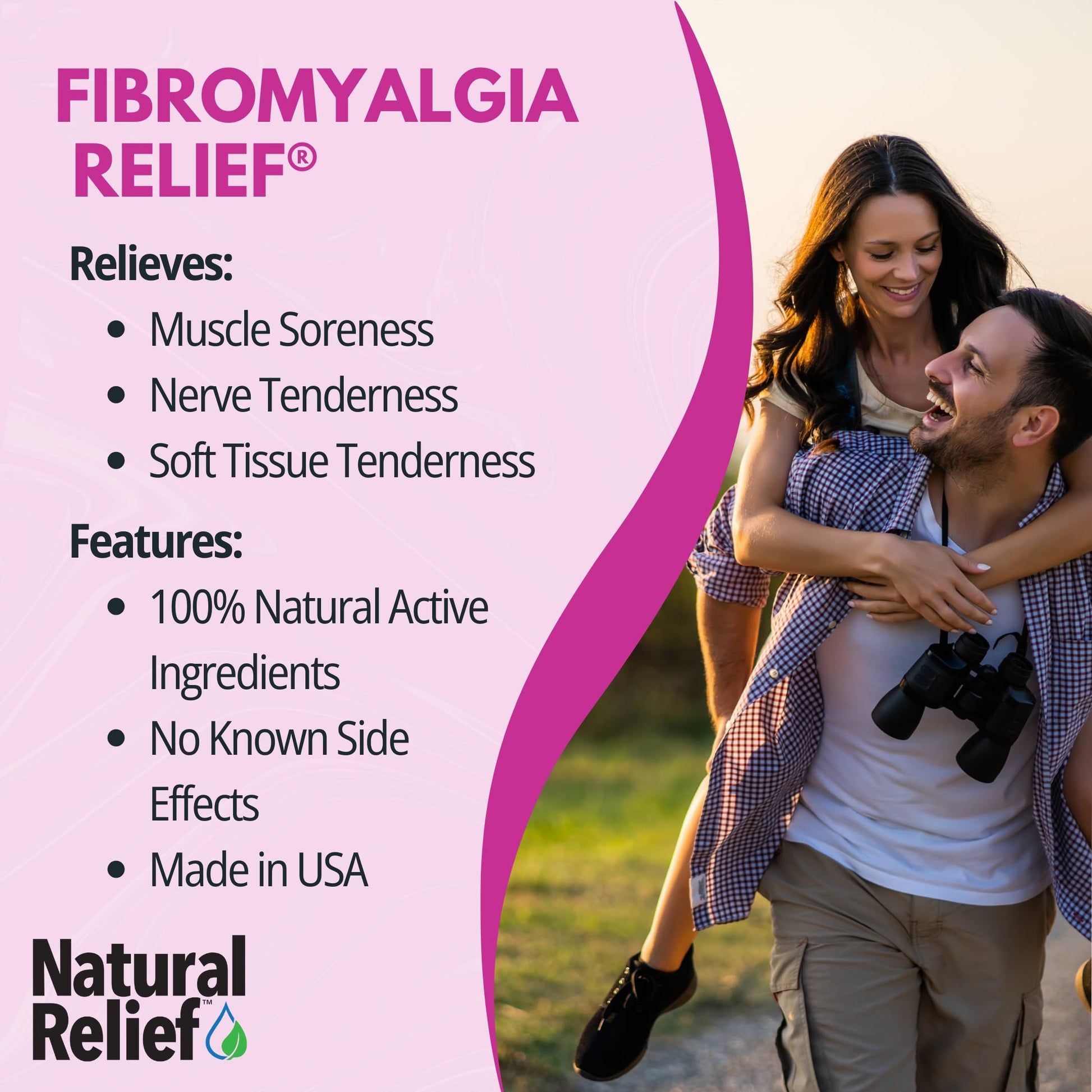 Fibromyalgia Relief for Temporary Relief of Muscle Soreness Discomfort Tenderness Difficulty Moving Joint Pain (3 Pack) TRP THE RELIEF PRODUCTSBuy Supplements Australia