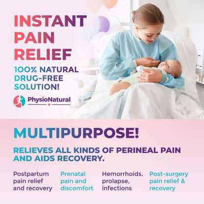 Reusable Perineal Ice Packs with Washable Sleeves – for Hemorrhoids, Postpartum Vaginal Pain PhysioNaturalBuy Supplements Australia