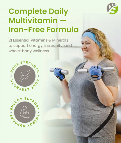 BariSlim Once Daily Bariatric Multivitamin Capsule - Iron-Free Formula - Bariatric Vitamin and Supplement for Post Surgery BariSlim