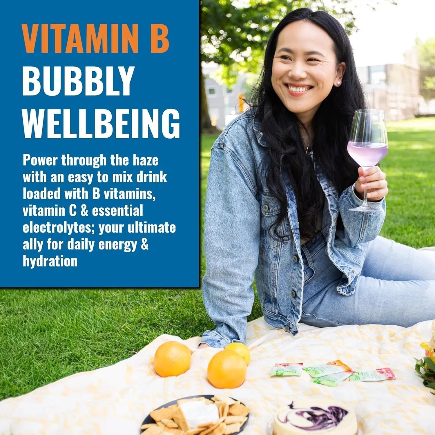 Ener-B+ Sugar Free Multivitamin Drink Mix - Vitamin Packets for Water, Electrolytes Powder No Sugar, Hydration Boost Packets, Zero Sugar Ener-LifeBuy Supplements Australia