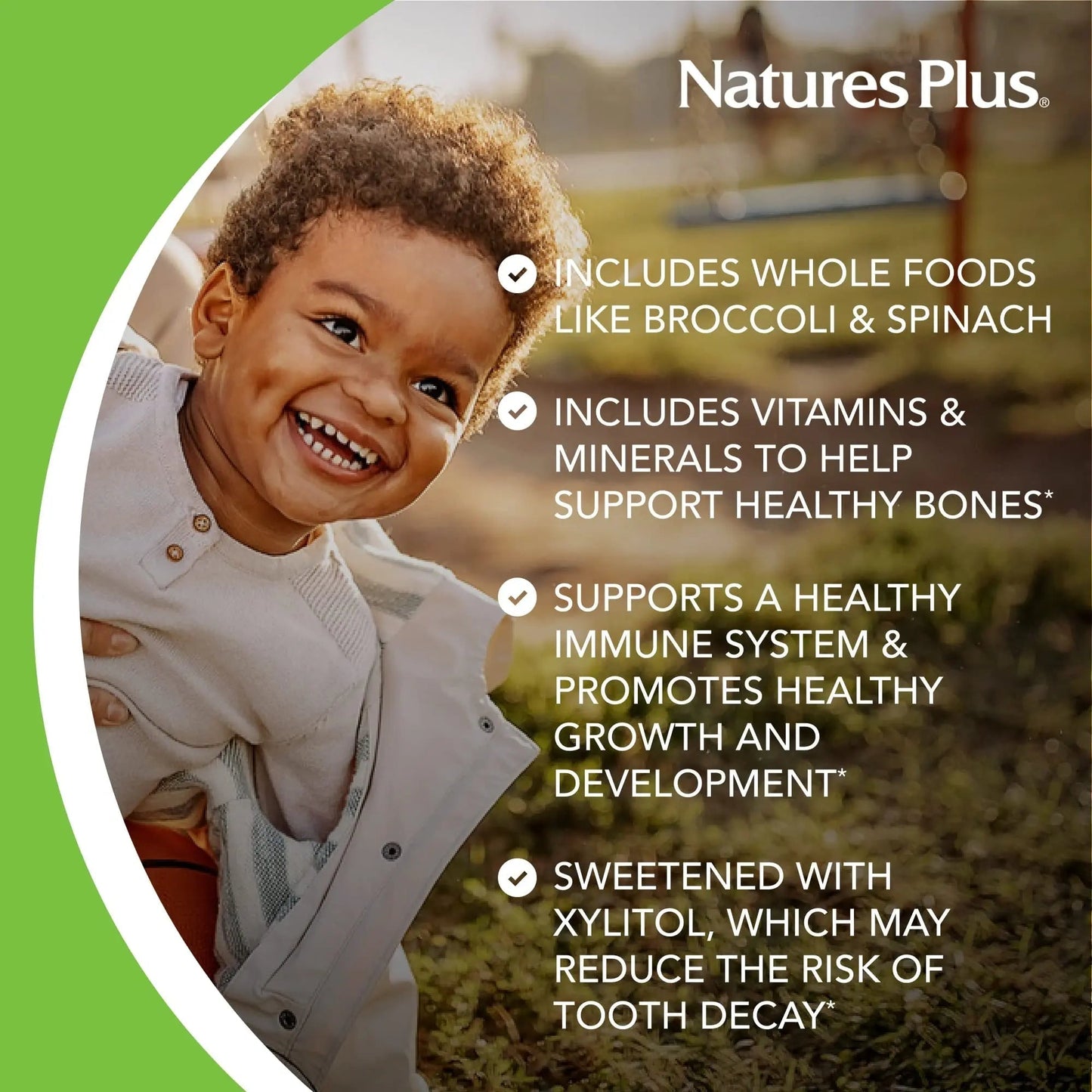 NaturesPlus Animal Parade Sugar-Free Children's Multivitamin - Assorted Cherry, Grape & Orange Flavors - Pack of 2 NaturesPlusBuy Supplements Australia