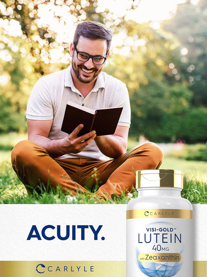 Carlyle Lutein and Zeaxanthin 40 mg | 180 Softgels | Eye Health Vitamins CarlyleBuy Supplements Australia
