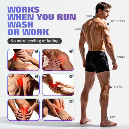 CARELAND Compound Pain Relief Patches, 56 Count (7cm x 10cm) - OTC with Stronger Adhesion for Back, Shoulder, Knee, Large Size CARELANDBuy Supplements Australia